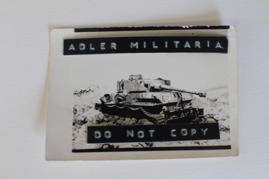 Picture of Knocked out - Mark 4 Panzer Ausf J! 1944 -SOLD!