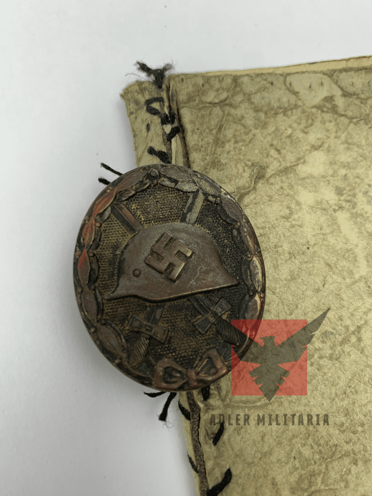 WW2 German SS Soldbuch - LSSAH & HJ Division - ‘Wespe & Hummel’ Russia/Bastogne/Hungary/Austria - Image 3