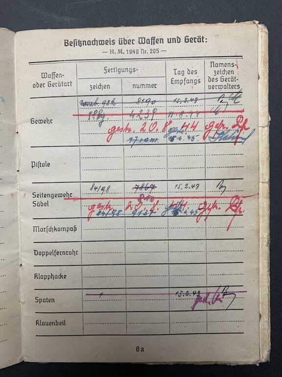 Soldbuch - Gef Hackl 'Battle of Elsenborn Ridge -Ardennes 1944" GR 991 (SOLD) - Image 9