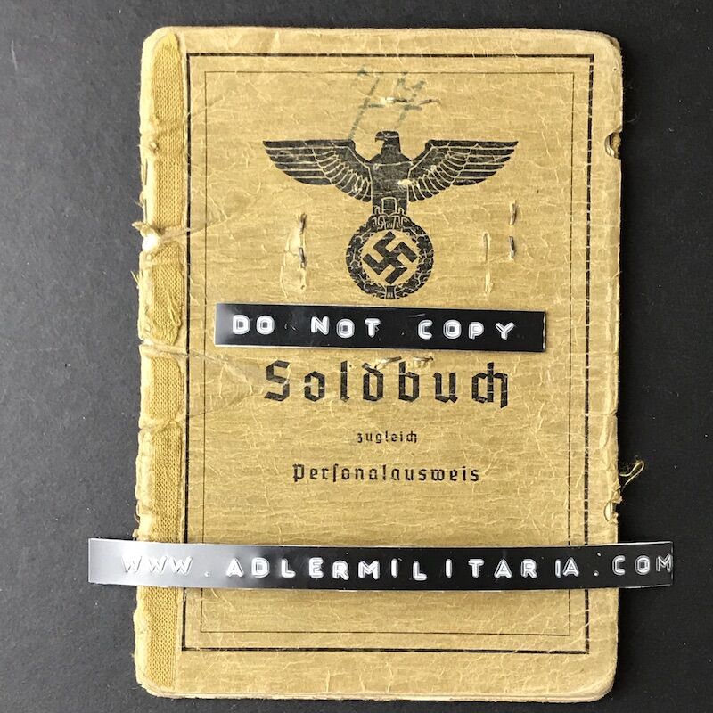 Soldbuch - Oberst Paul Demuth - Regimental Commander - EK1 - Order of the Romanian Star (Only 300!) - Russia & Norway (HOLD) - Image 2