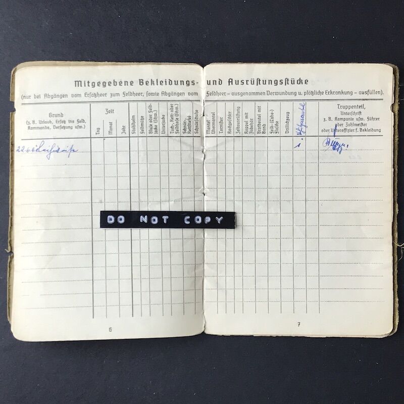 Soldbuch - Oberst Paul Demuth - Regimental Commander - EK1 - Order of the Romanian Star (Only 300!) - Russia & Norway (HOLD) - Image 6