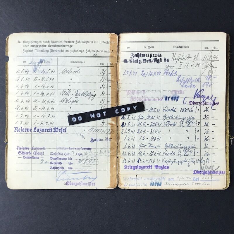 Soldbuch - Oberst Paul Demuth - Regimental Commander - EK1 - Order of the Romanian Star (Only 300!) - Russia & Norway (HOLD) - Image 14