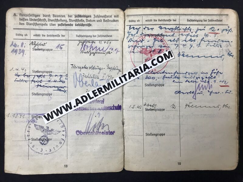 Soldbuch - Oberwaffenmeister Endres - Escaped Stalingrad - Pz.A.A.24 (24PD) - KVK1 - Von Edelsheim Signature! (Sold) - Image 17