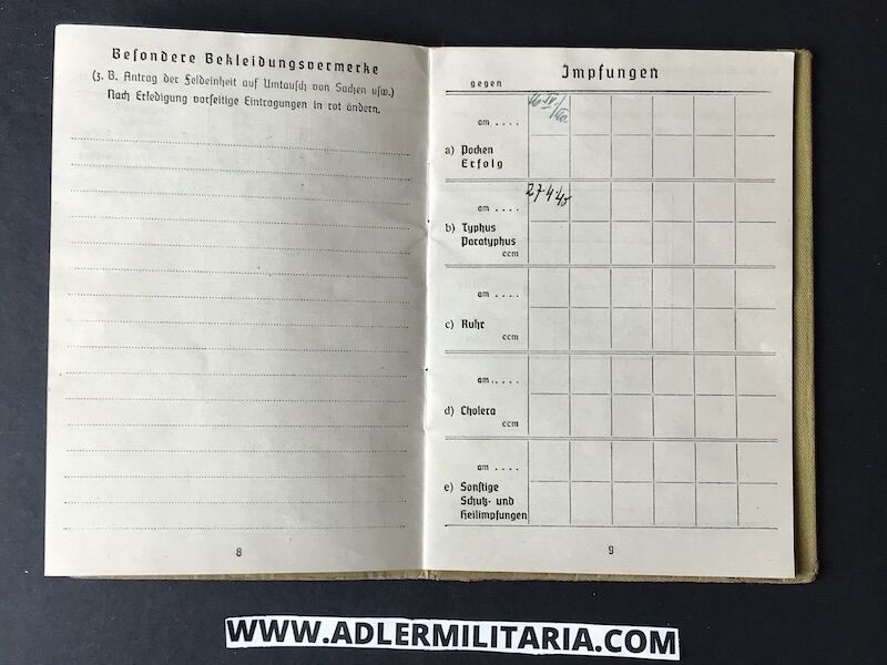Heer Soldbuch - Schützen Neuböck - Artillerie Regiment 171 (71 ID) - Missing in City Stalingrad (on Hold) - Image 8