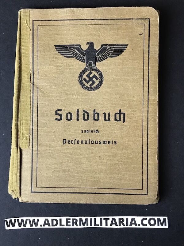 Heer Soldbuch - Schützen Neuböck - Artillerie Regiment 171 (71 ID) - Missing in City Stalingrad (on Hold) - Image 16