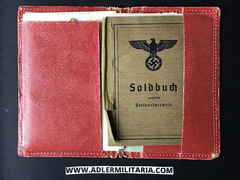 Heer Soldbuch - Schützen Neuböck - Artillerie Regiment 171 (71 ID) - Missing in City Stalingrad (on Hold)