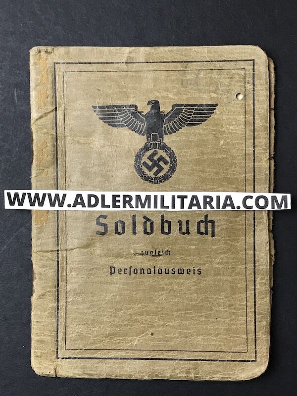 Heer Soldbuch Oberwachtmeister Salge - Turkestan Legion (Extremely Rare!) - Ostvölker Medal - Partisans Italy 1944! - Image 2
