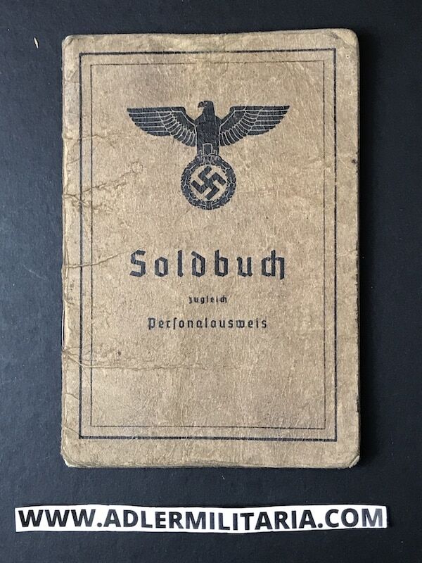 Heer Soldbuch - Grenadier Dörrich - Grenadier Regiment 958 (363 Inf Div) St Lo - KIA Normandy (Sold) - Image 2