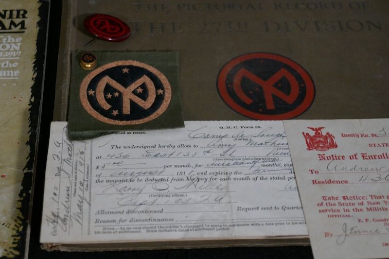 WWI US Army - 27th Infantry Grouping - PFC Andrew Mathews - HQ Co 105th Field Artillery - Image 4