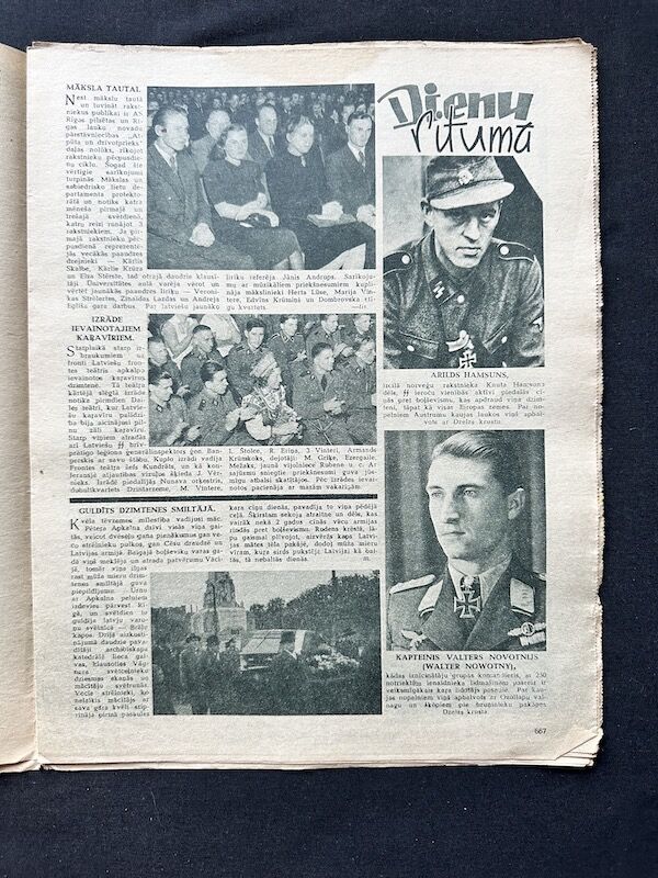 WWII Latvian / German Propaganda Newspaper - Laikmets - Latvian Waffen SS Legion - Amazing Original Collection x 30 - Image 18