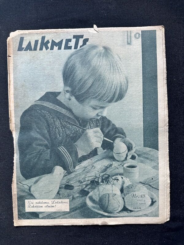 WWII Latvian / German Propaganda Newspaper - Laikmets - Latvian Waffen SS Legion - Amazing Original Collection x 30 - Image 24