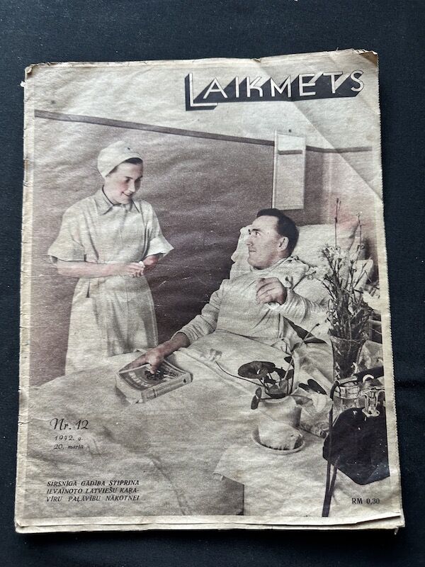 WWII Latvian / German Propaganda Newspaper - Laikmets - Latvian Waffen SS Legion - Amazing Original Collection x 30 - Image 31