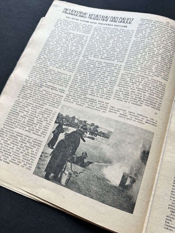WWII Latvian / German Propaganda Newspaper - Laikmets - Latvian Waffen SS Legion - Amazing Original Collection x 30 - Image 38