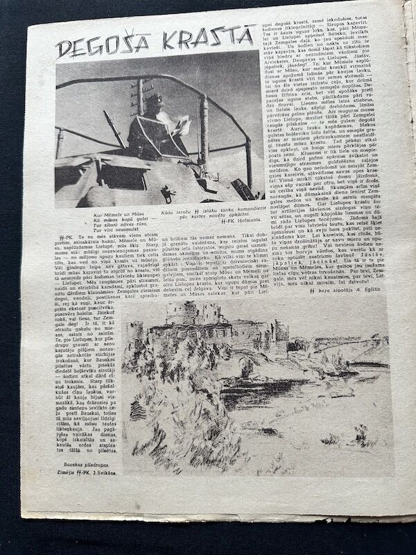 WWII Latvian / German Propaganda Newspaper - Laikmets - Latvian Waffen SS Legion - Amazing Original Collection x 30 - Image 10