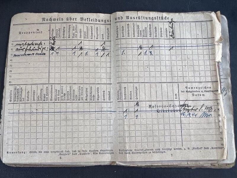 Wehrmacht Soldbuch and Photoalbum - NCO Kurt Schulz - Grenadier Regiment 505 (291 Inf Div) - G43 Rifle - Iron Cross (5 Awards) - Frontline Photos - Rare - Image 9