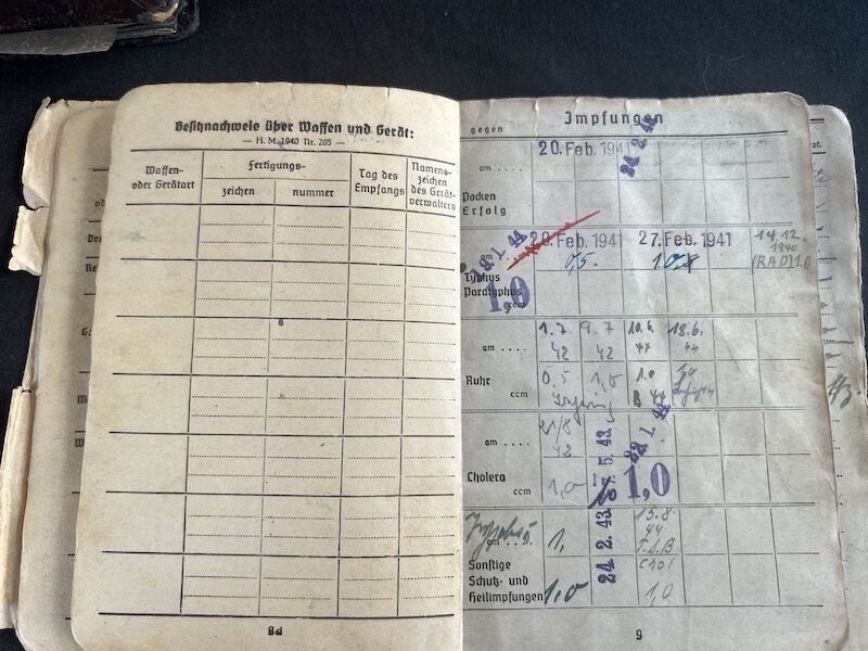 Wehrmacht Soldbuch and Photoalbum - NCO Kurt Schulz - Grenadier Regiment 505 (291 Inf Div) - G43 Rifle - Iron Cross (5 Awards) - Frontline Photos - Rare - Image 14