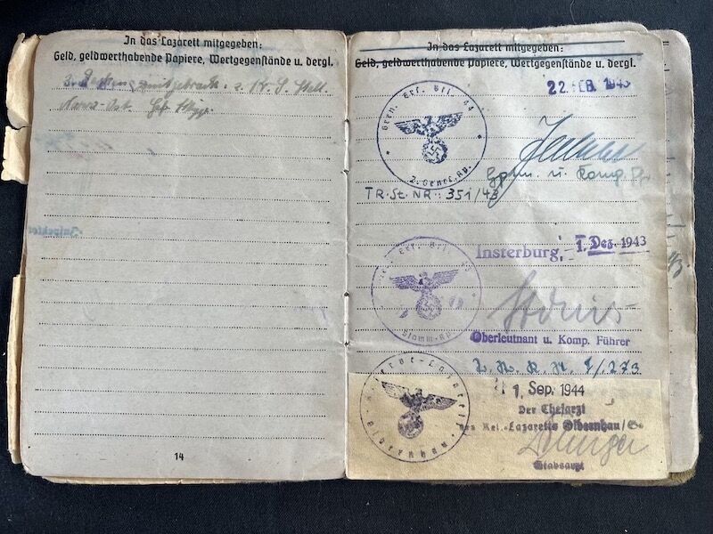 Wehrmacht Soldbuch and Photoalbum - NCO Kurt Schulz - Grenadier Regiment 505 (291 Inf Div) - G43 Rifle - Iron Cross (5 Awards) - Frontline Photos - Rare - Image 16