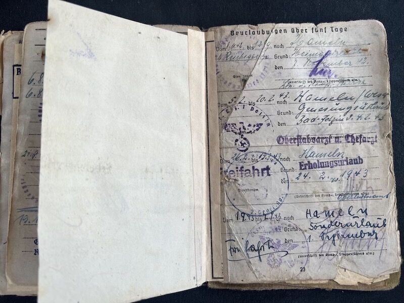 Wehrmacht Soldbuch and Photoalbum - NCO Kurt Schulz - Grenadier Regiment 505 (291 Inf Div) - G43 Rifle - Iron Cross (5 Awards) - Frontline Photos - Rare - Image 21