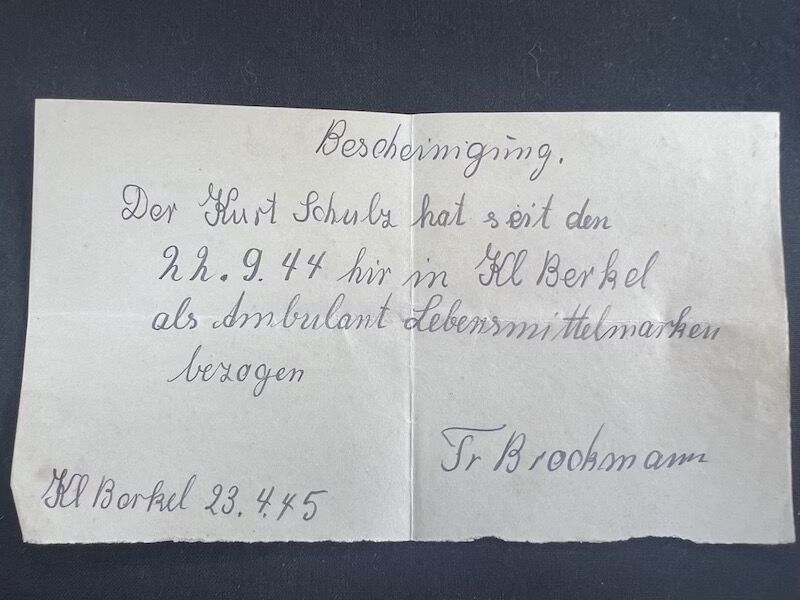 Wehrmacht Soldbuch and Photoalbum - NCO Kurt Schulz - Grenadier Regiment 505 (291 Inf Div) - G43 Rifle - Iron Cross (5 Awards) - Frontline Photos - Rare - Image 25