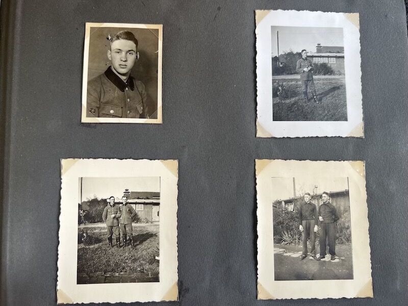 Wehrmacht Soldbuch and Photoalbum - NCO Kurt Schulz - Grenadier Regiment 505 (291 Inf Div) - G43 Rifle - Iron Cross (5 Awards) - Frontline Photos - Rare - Image 32