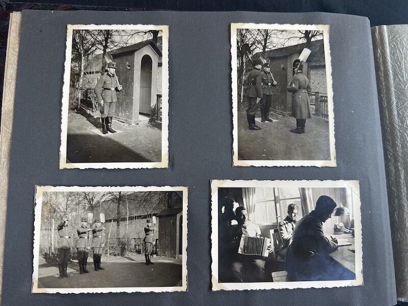 Wehrmacht Soldbuch and Photoalbum - NCO Kurt Schulz - Grenadier Regiment 505 (291 Inf Div) - G43 Rifle - Iron Cross (5 Awards) - Frontline Photos - Rare - Image 33