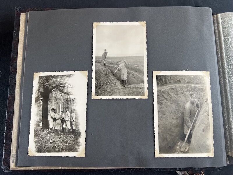 Wehrmacht Soldbuch and Photoalbum - NCO Kurt Schulz - Grenadier Regiment 505 (291 Inf Div) - G43 Rifle - Iron Cross (5 Awards) - Frontline Photos - Rare - Image 35