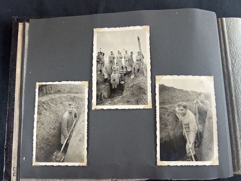 Wehrmacht Soldbuch and Photoalbum - NCO Kurt Schulz - Grenadier Regiment 505 (291 Inf Div) - G43 Rifle - Iron Cross (5 Awards) - Frontline Photos - Rare - Image 37