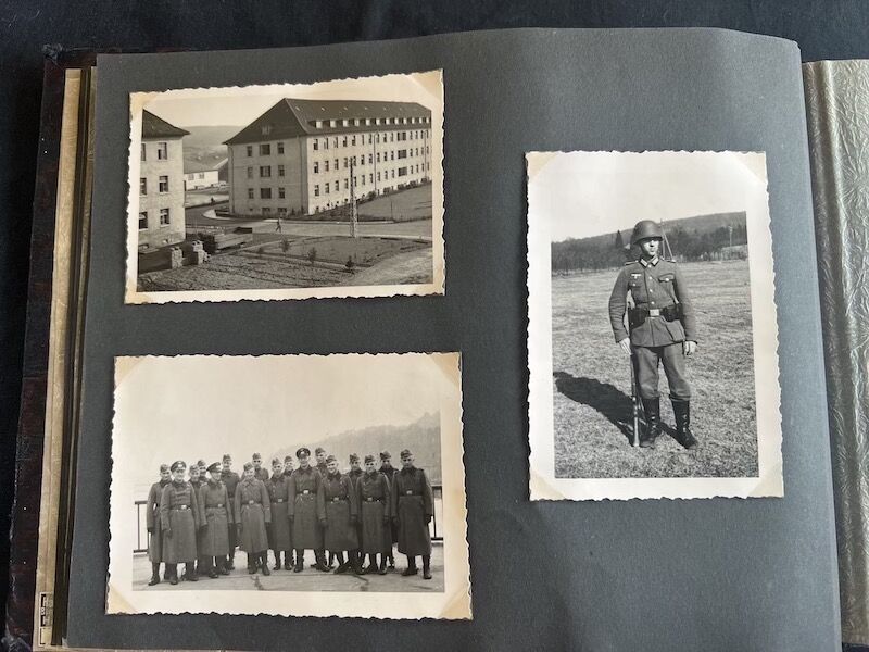 Wehrmacht Soldbuch and Photoalbum - NCO Kurt Schulz - Grenadier Regiment 505 (291 Inf Div) - G43 Rifle - Iron Cross (5 Awards) - Frontline Photos - Rare - Image 38