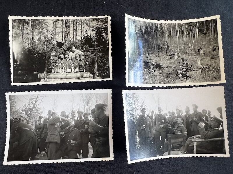 Wehrmacht Soldbuch and Photoalbum - NCO Kurt Schulz - Grenadier Regiment 505 (291 Inf Div) - G43 Rifle - Iron Cross (5 Awards) - Frontline Photos - Rare - Image 47