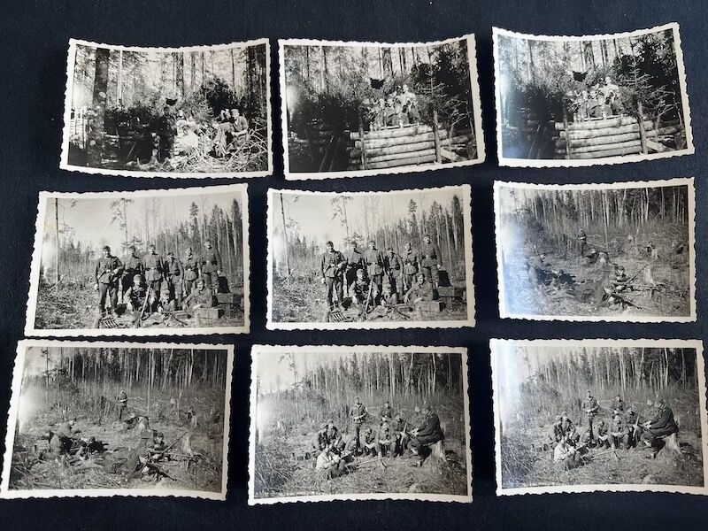 Wehrmacht Soldbuch and Photoalbum - NCO Kurt Schulz - Grenadier Regiment 505 (291 Inf Div) - G43 Rifle - Iron Cross (5 Awards) - Frontline Photos - Rare - Image 51