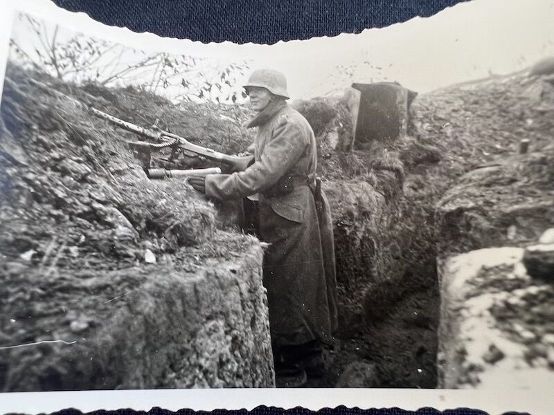 Wehrmacht Soldbuch and Photoalbum - NCO Kurt Schulz - Grenadier Regiment 505 (291 Inf Div) - G43 Rifle - Iron Cross (5 Awards) - Frontline Photos - Rare - Image 56
