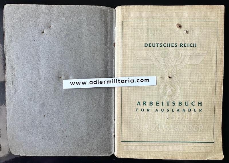 Arbeitsbuch Für Ausländer - Ukrainian Eva Melnyk - From District Galizien - Image 3