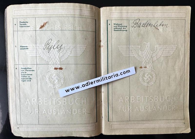 Arbeitsbuch Für Ausländer - Ukrainian Eva Melnyk - From District Galizien - Image 6