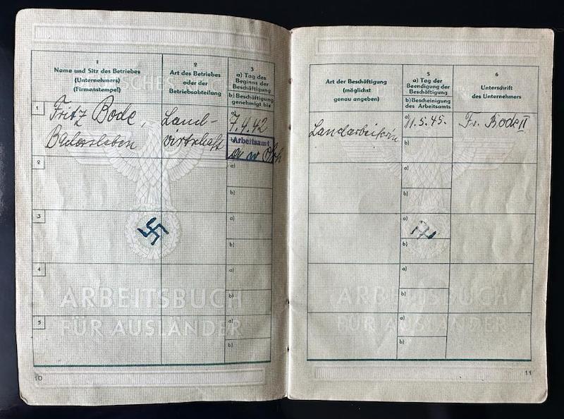 Arbeitsbuch Für Ausländer - Ukrainian Eva Melnyk - From District Galizien - Image 8