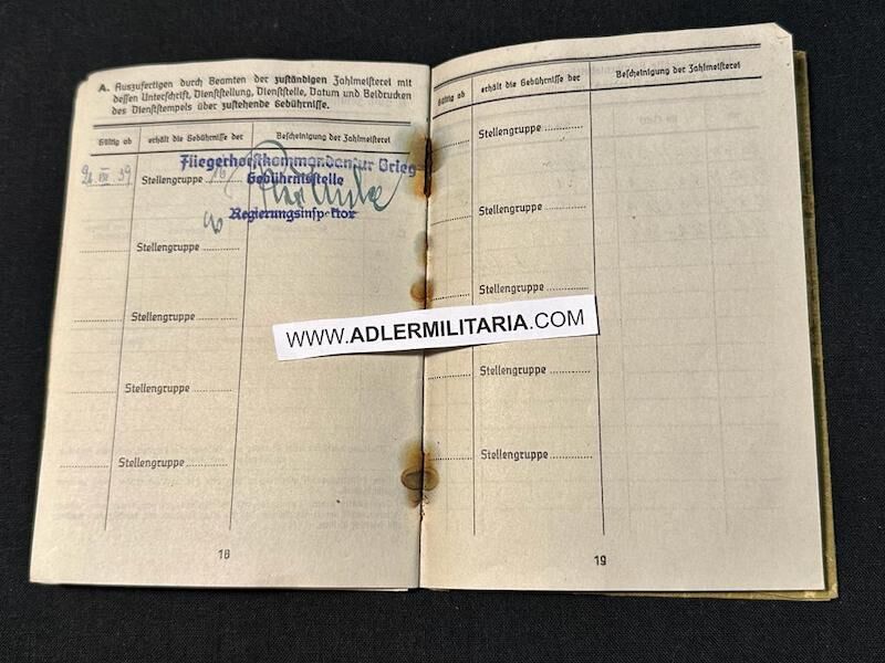 WWII German Soldbuch Medal Grouping - Obefr Helmut Hannig - Das Verdienstkreuz - Wehrmacht-Nachrichten-Kommandantur 301 - Sofia - DRK Set (Sold) - Image 8