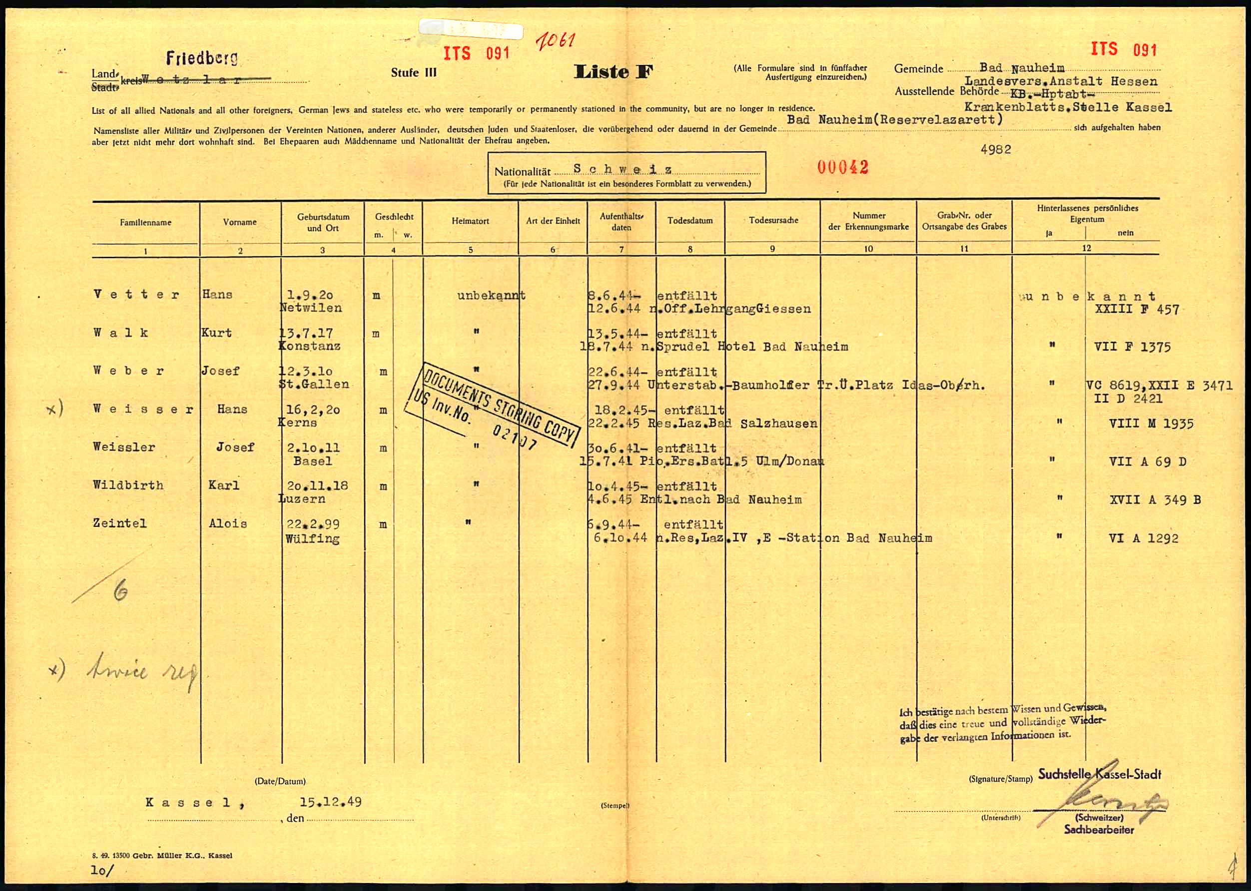 WWII German Panzer Soldbuch - Oberleutnant Hans Kurt Vetter (Swiss Born) - Panzer Regiment 2 & Panzer Lehr Regiment - Fought against US 101st Airborne Division at Bastogne - Ardennes & Holland - Ultra Rare (Sold) - Image 19