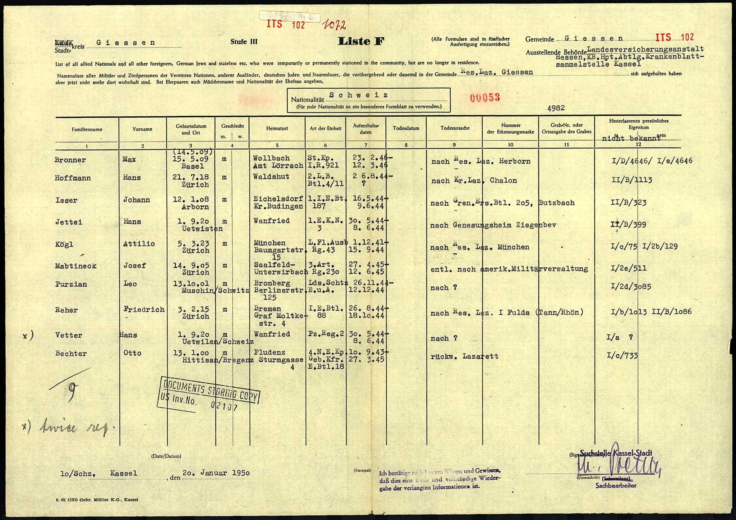 WWII German Panzer Soldbuch - Oberleutnant Hans Kurt Vetter (Swiss Born) - Panzer Regiment 2 & Panzer Lehr Regiment - Fought against US 101st Airborne Division at Bastogne - Ardennes & Holland - Ultra Rare (Sold) - Image 18