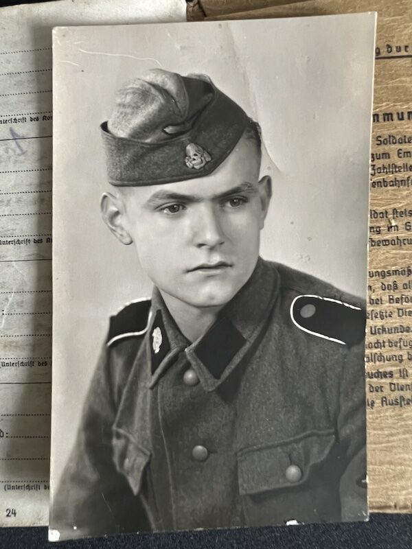 WWII German Waffen SS Soldbuch - SS-Pz-Gren Otto Hamm - LSSAH - Ardennes 1944/45 (Reserved) - Image 19