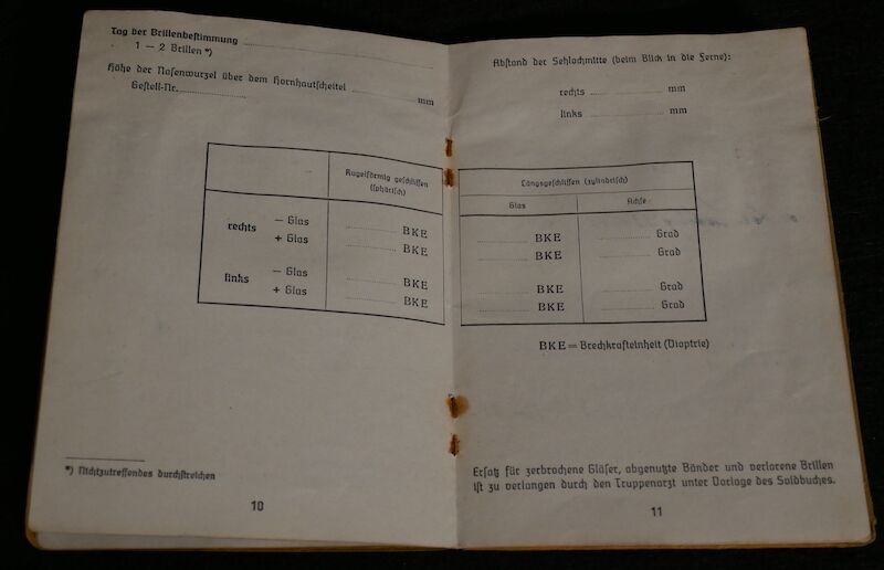 WWII German Panzer Soldbuch - Oberleutnant Hans Kurt Vetter (Swiss Born) - Panzer Regiment 2 & Panzer Lehr Regiment - Fought against US 101st Airborne Division at Bastogne - Ardennes & Holland - Ultra Rare (Sold) - Image 9