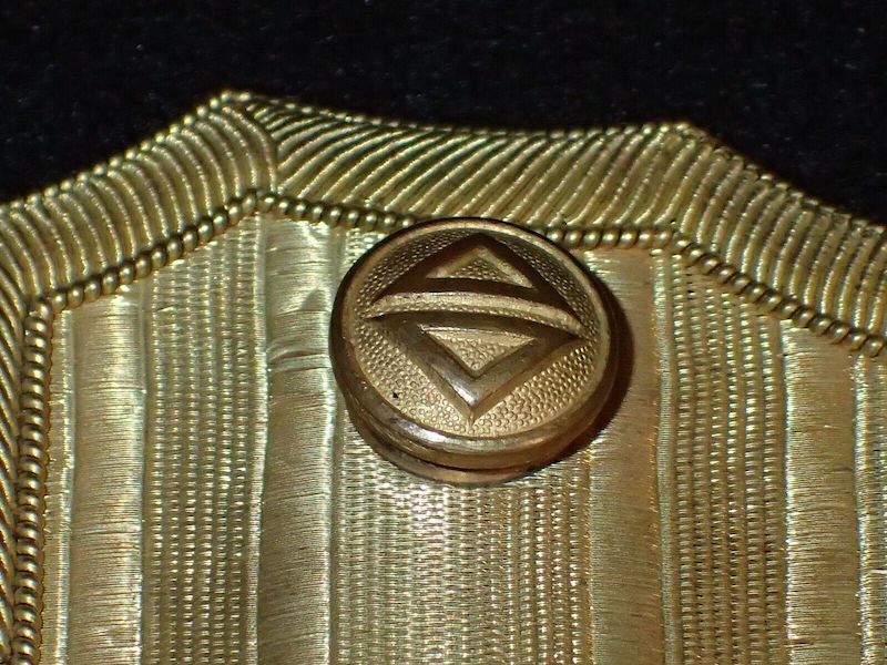 WWII Imperial Japanese - Occupation Taiwan 'Chokunin' Governor General Epaulettes - Rare - Image 16