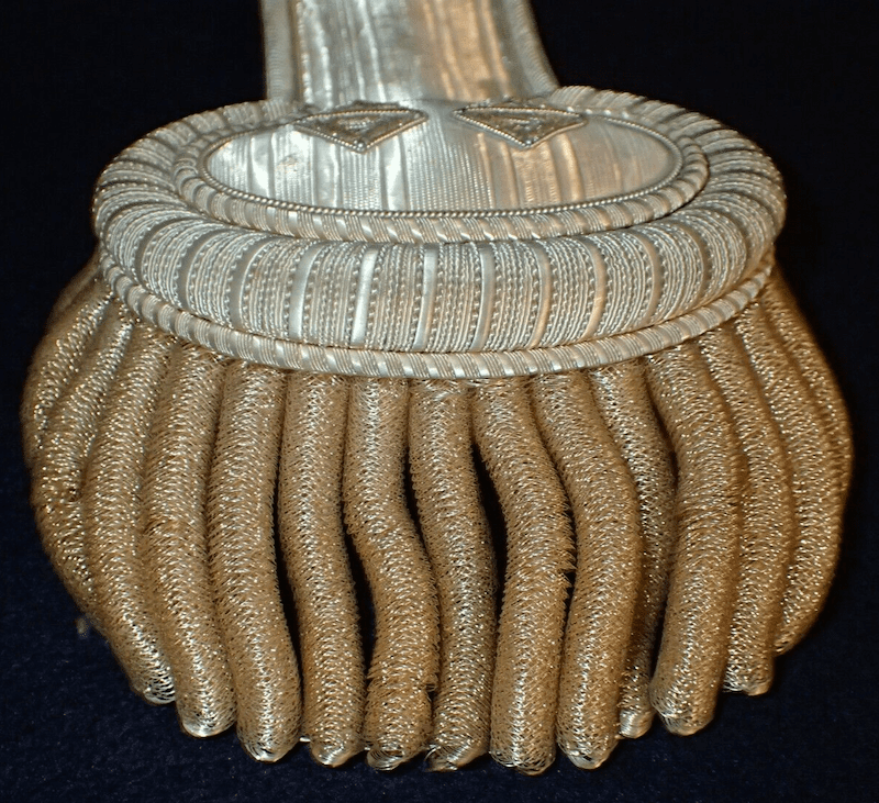 WWII Imperial Japanese - Occupation Taiwan 'Chokunin' Governor General Epaulettes - Rare - Image 4