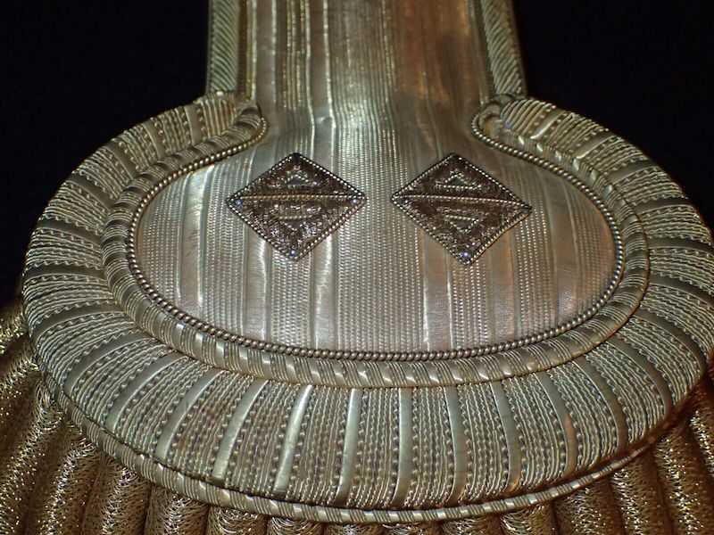 WWII Imperial Japanese - Occupation Taiwan 'Chokunin' Governor General Epaulettes - Rare - Image 5