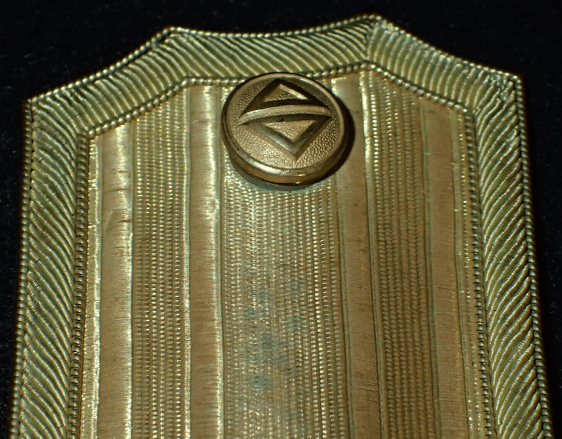 WWII Imperial Japanese - Occupation Taiwan 'Chokunin' Governor General Epaulettes - Rare - Image 7