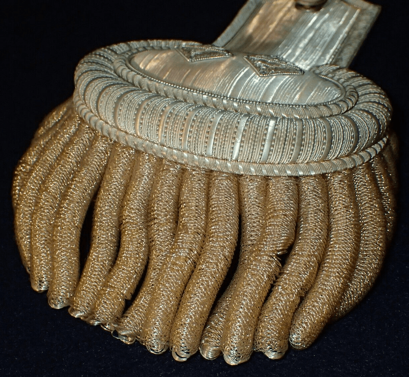 WWII Imperial Japanese - Occupation Taiwan 'Chokunin' Governor General Epaulettes - Rare - Image 9