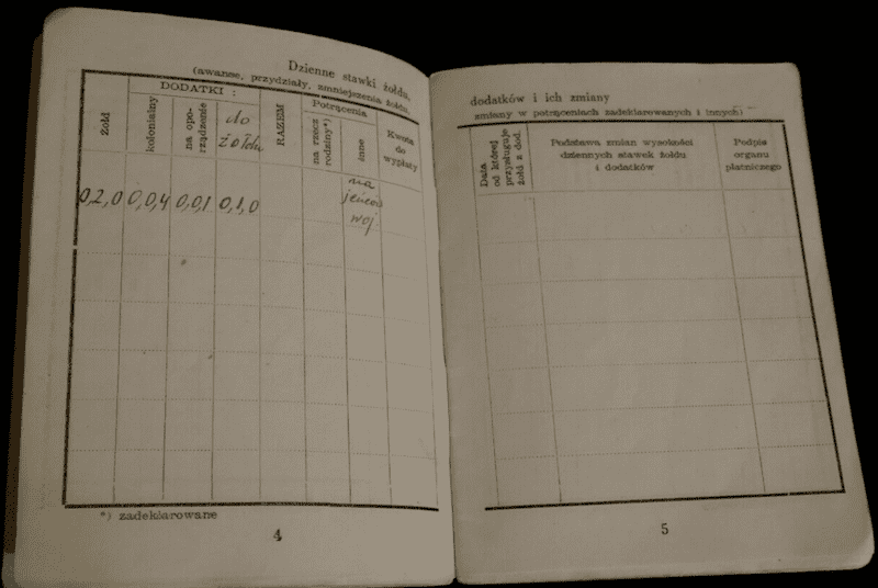 WWII Free Polish Army - Service & Pay Book - Armed Forces West - Styborski - Soldier's ID Bracelet - Super Rare - Image 12