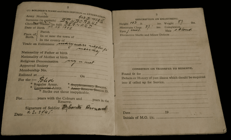 WWII Free Polish Army - Service & Pay Book - Armed Forces West - Styborski - Soldier's ID Bracelet - Super Rare - Image 19