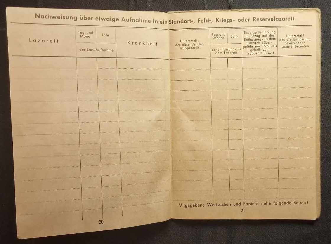 WWII German Waffen SS Soldbuch - Panzer Grenadier Willi Plotzitzka - Normandy & Ardennes - Divisions-Begleit-Kompanie - 12.SS-Panzerdivision “Hitlerjugend” - MP44 - KIA at 17 in Bastogne 1945 - Ultra Rare (Sold) - Image 13