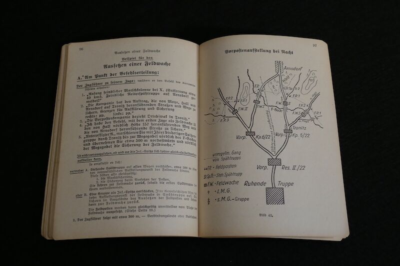 WWII German Army Field Manual - Das Kommandobuch - Die Schützenkompanie - Rare (Sold) - Image 7