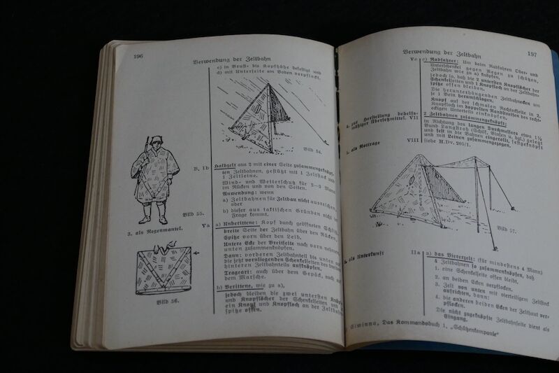 WWII German Army Field Manual - Das Kommandobuch - Die Schützenkompanie - Rare (Sold) - Image 8