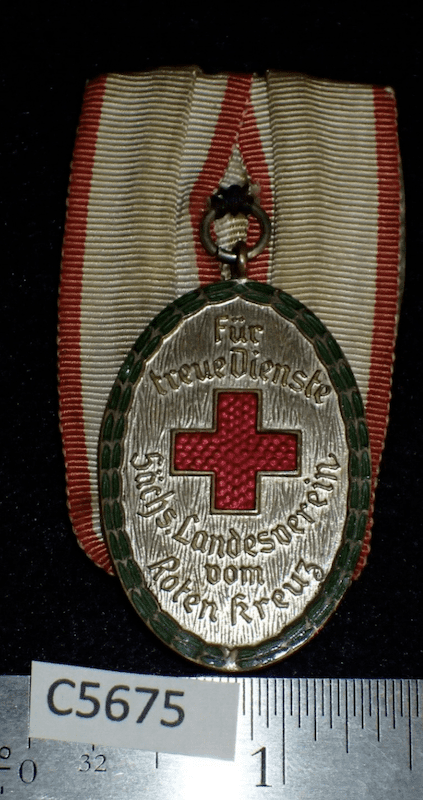 WWI Imperial Austrian - Red Cross Long Service Medal - Dress Parade Mounted - Not often seen (Offer Accepted)